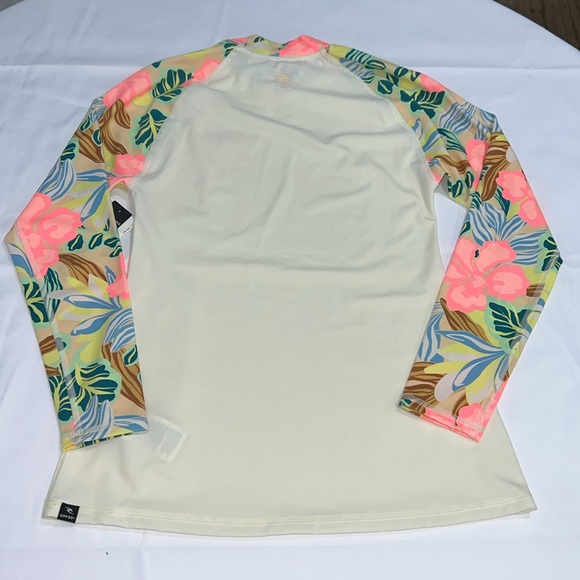Rip Curl Follow The Sun UPF 50 Long Sleeve Rashguard, SMALL - Picture 3 of 9